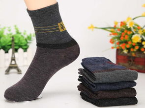 袜子男中筒袜秋冬季中厚保暖袜子长袜防臭男士袜子女袜长筒加厚袜 10双