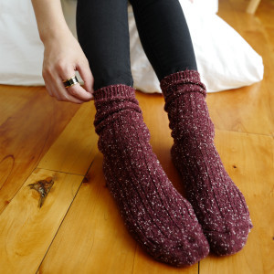 堆堆袜秋冬季日本经典纯棉点点长筒袜日系袜子韩国女士中筒袜_Q友网