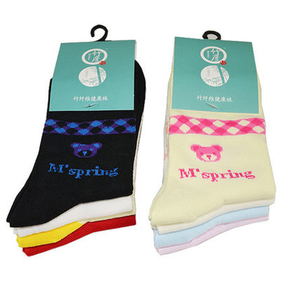 竹彦坊 生态竹纺 竹纤维女袜SO-185 袜子 春秋袜 抗菌防臭-邮乐