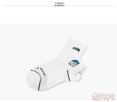 【ideasoox2017春夏新品日系纯棉袜女士中筒袜子卡通可爱女袜厂家批发M36108
