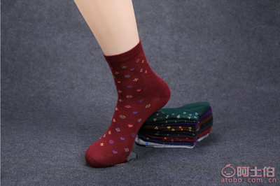 【雅致逸足纯棉防裂袜半足型冬天加厚大码女士39-41脚码袜厂家直销】辽源经济开发区伟峰袜厂 - 产品库