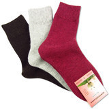 NewFeona女士纯色秋冬保暖兔羊毛袜毛圈加厚袜子3双装230 N08:“羊毛含量 兔毛含量 没有说的多” - 京东
