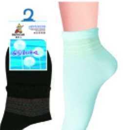 稻草人优质纳米抗菌淑女袜1203 田园新呼吸的舒适选择